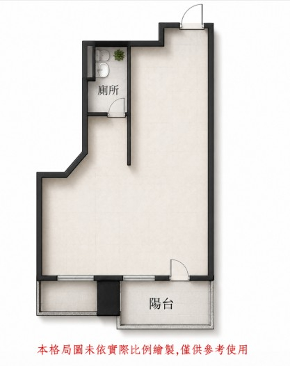 新潤Double事務所2房車